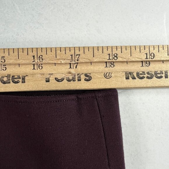 Spanx Pants Women's 36x28* Ponte Slim Straight High Rise Purple Stretch Tag XXL - Picture 16 of 16